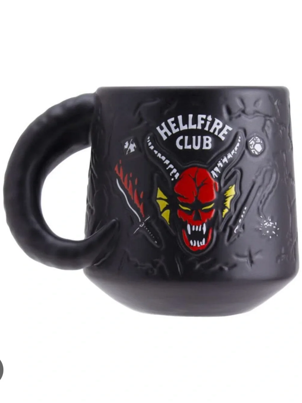 Stranger Things | Hellfire Club Demon Embossed Coffee Mug - Picture 1 of 8
